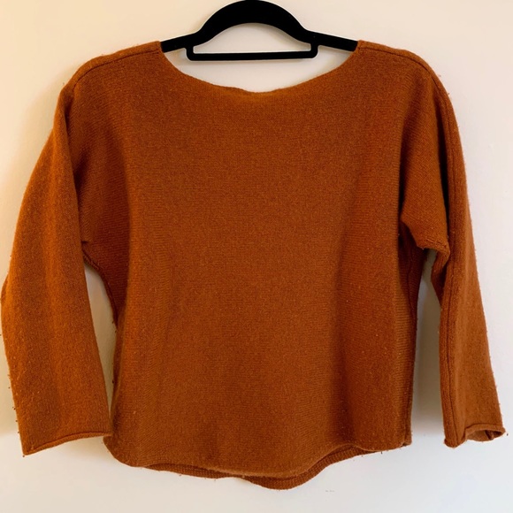Vince scoop neck wool/cashmere sweater - Picture 3 of 5